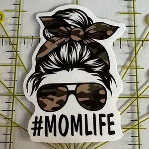 •Brand New• Mom Life Aesthetic Waterproof Sticker